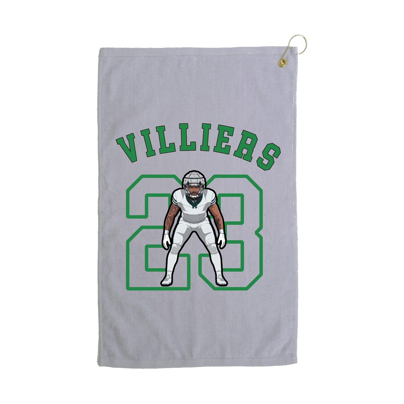 Golf Towel — Shirsey Arch in Grey