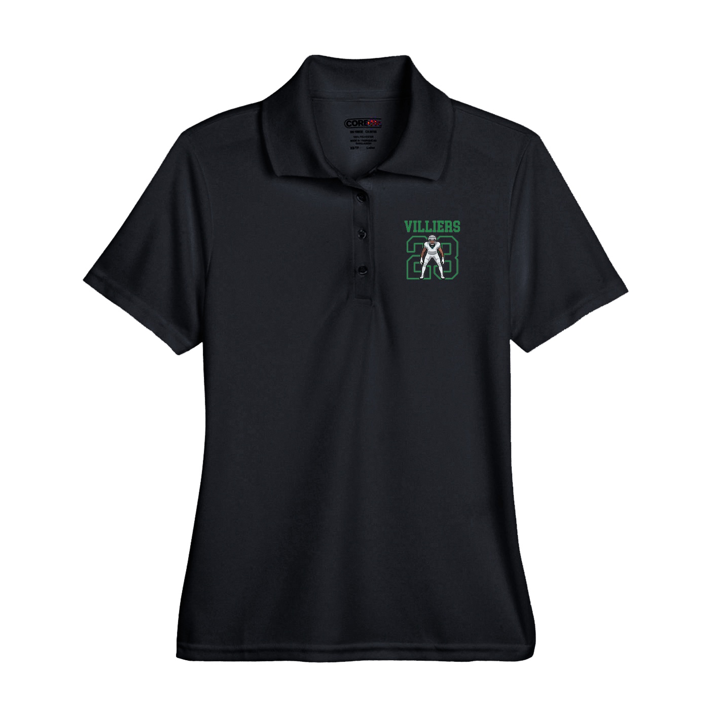 Performance Polo — Shirsey in Black