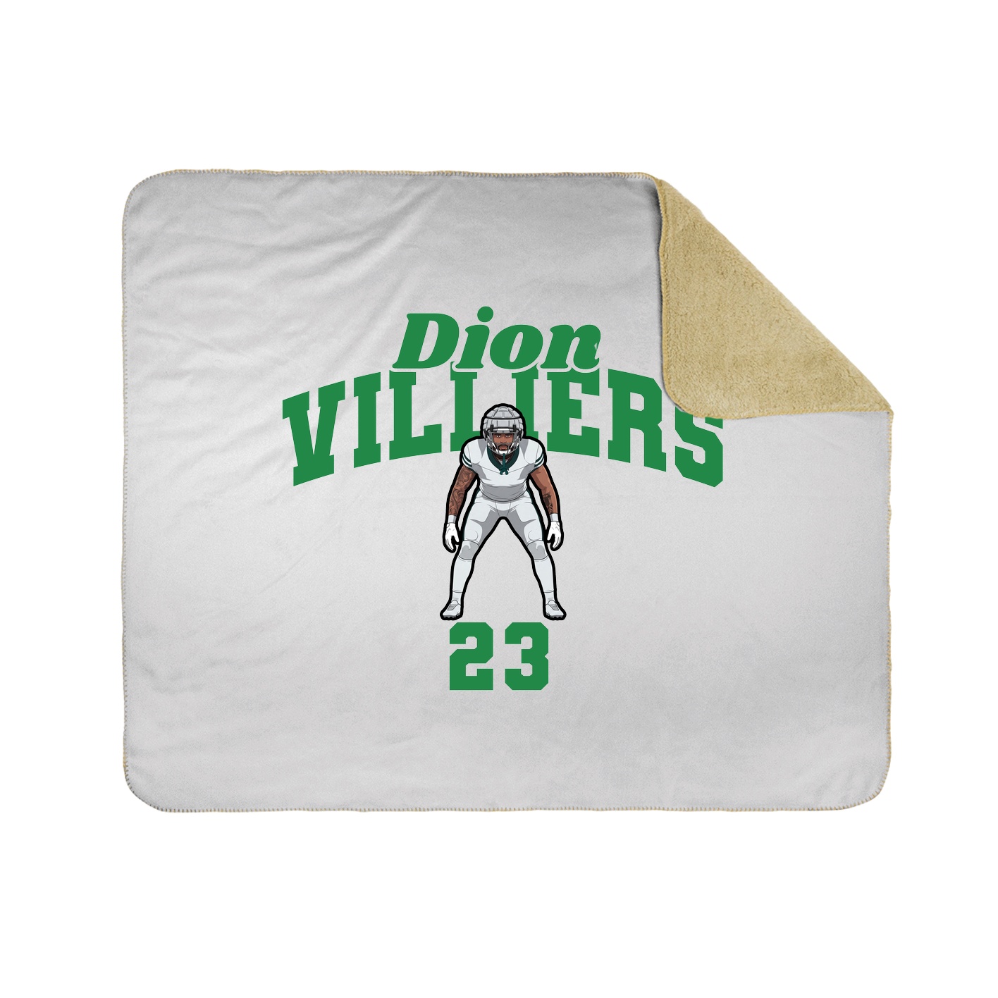 Throw Blanket — Signature Arch in White