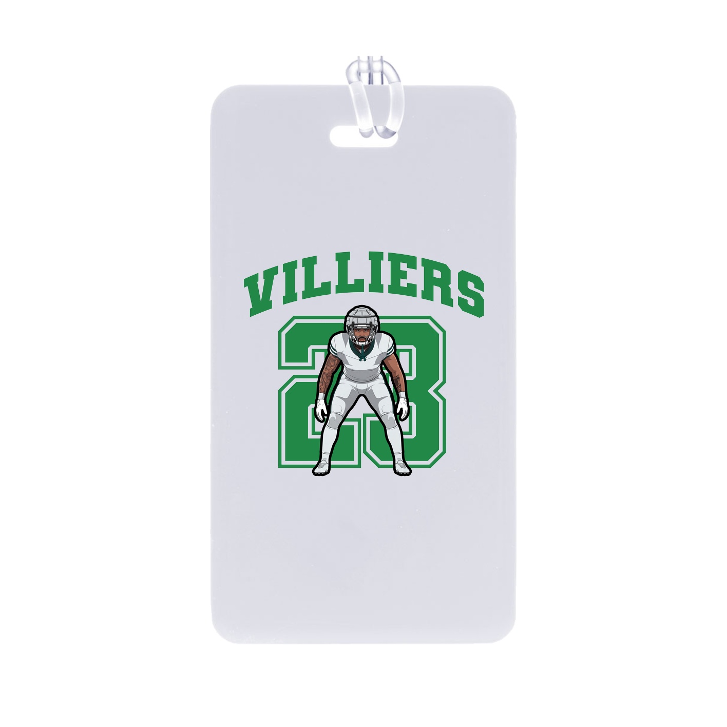 Bag Tag — Number in Classic