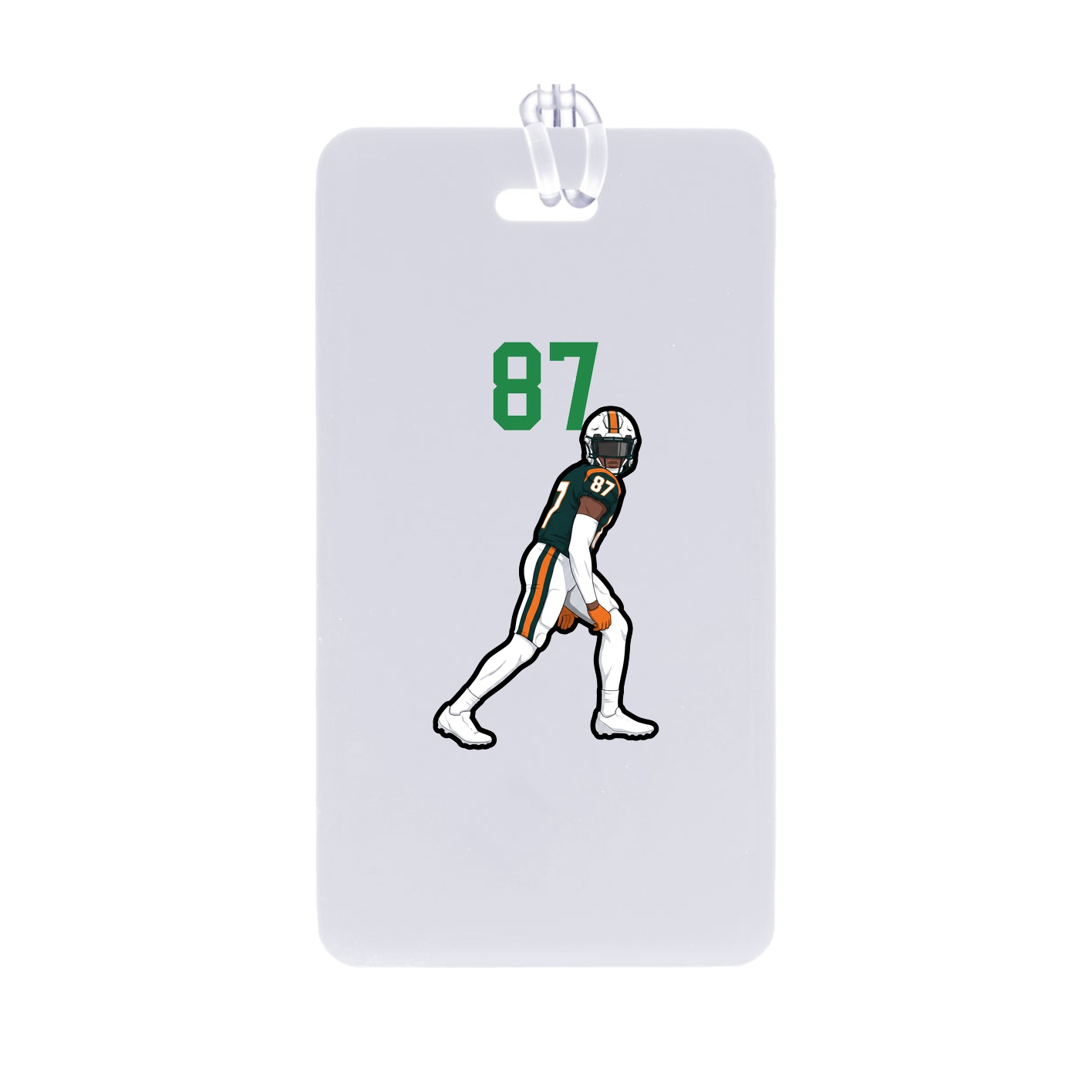 Bag Tag — Number Top in Classic