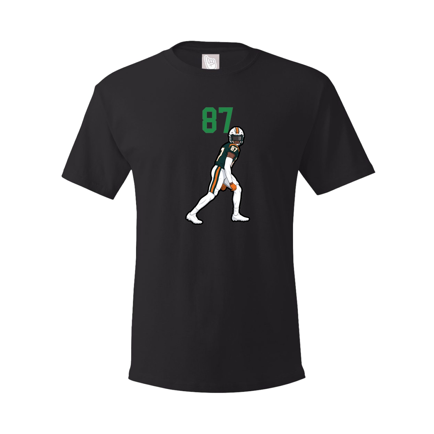 Tee — Number Top in Black