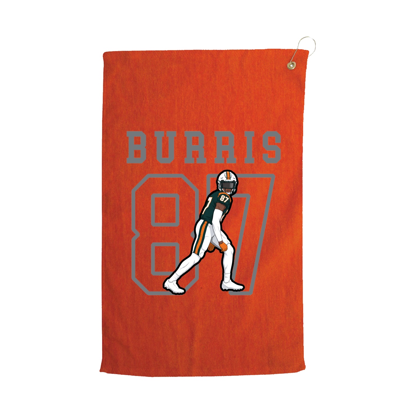 Golf Towel — Shirsey in Orange