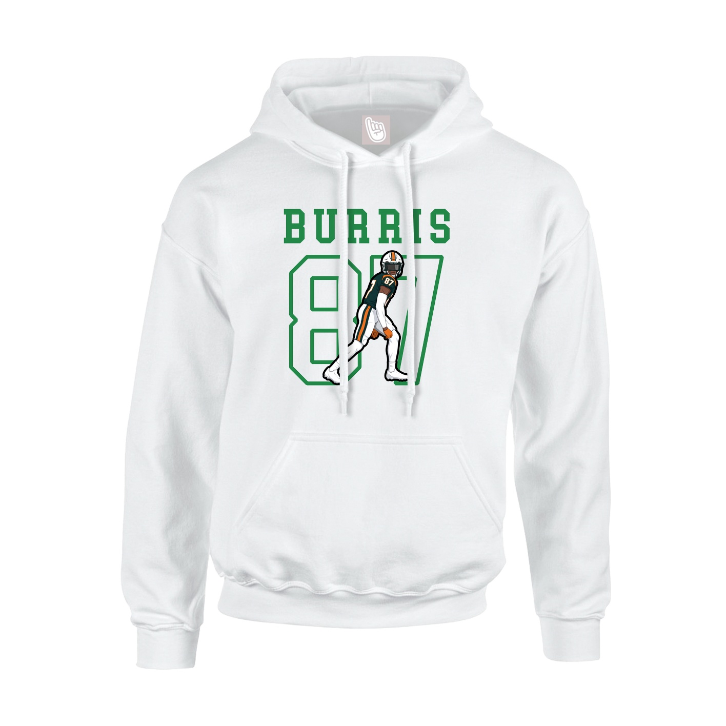 Youth Hoodie — Shirsey in White