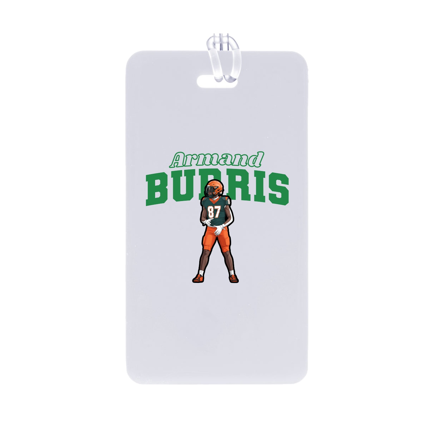 Bag Tag — Name Arch in Classic