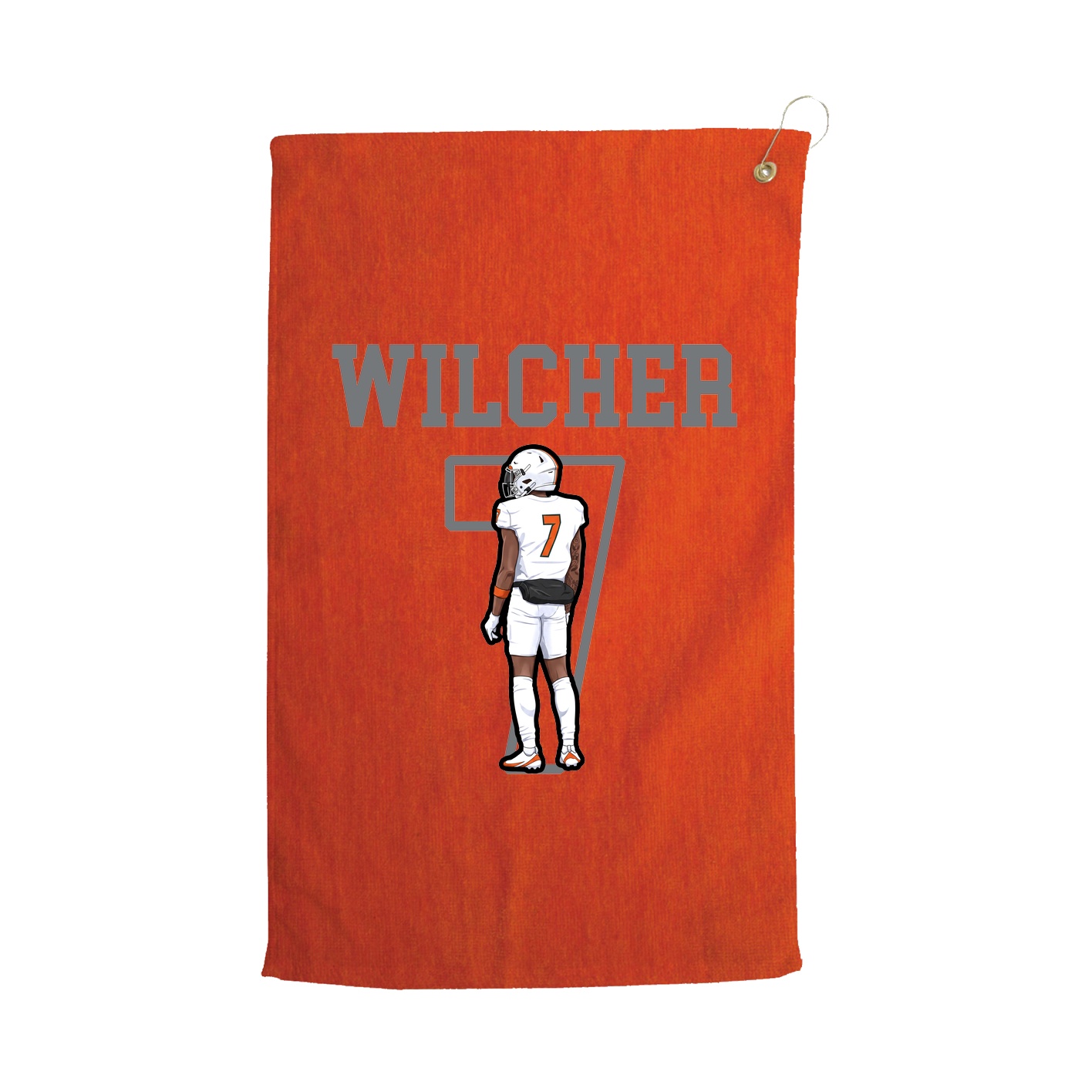 Golf Towel — Shirsey in Orange