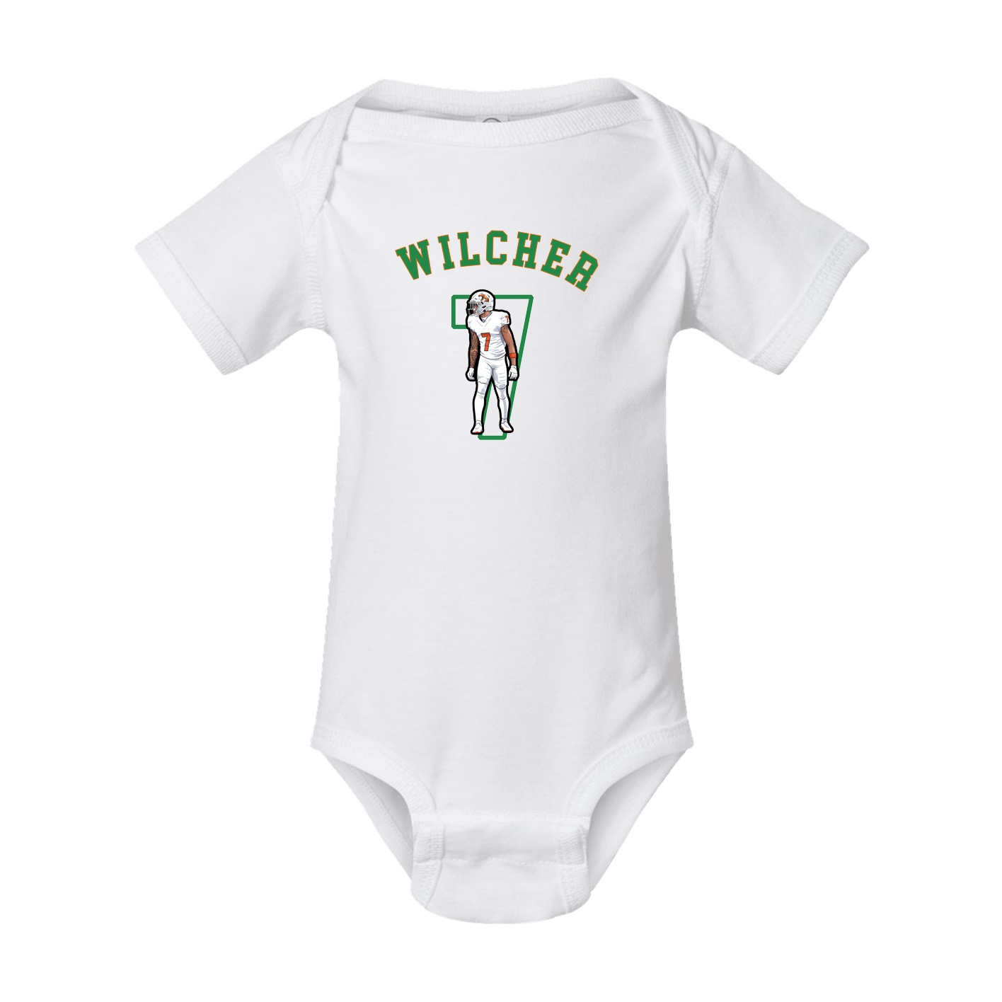 Baby Onesie — Shirsey Arch in White