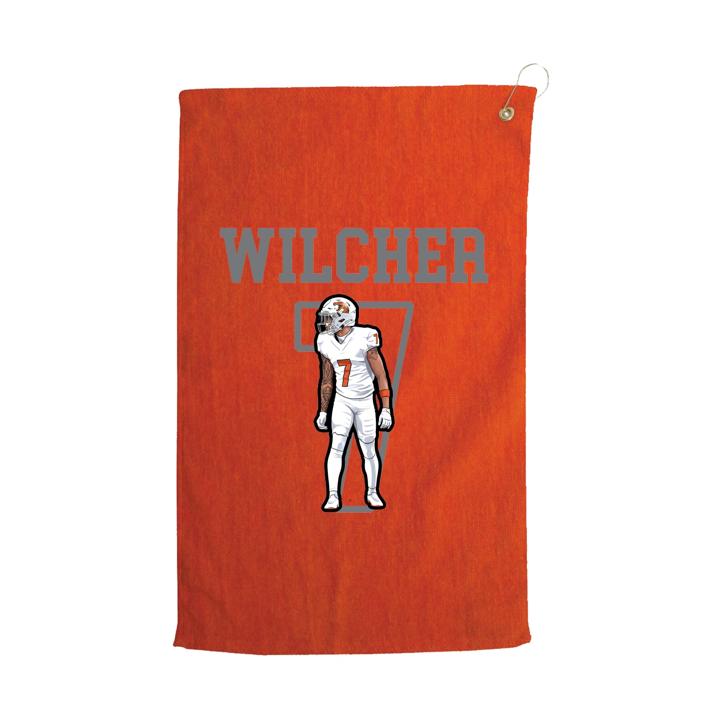Golf Towel — Shirsey in Orange