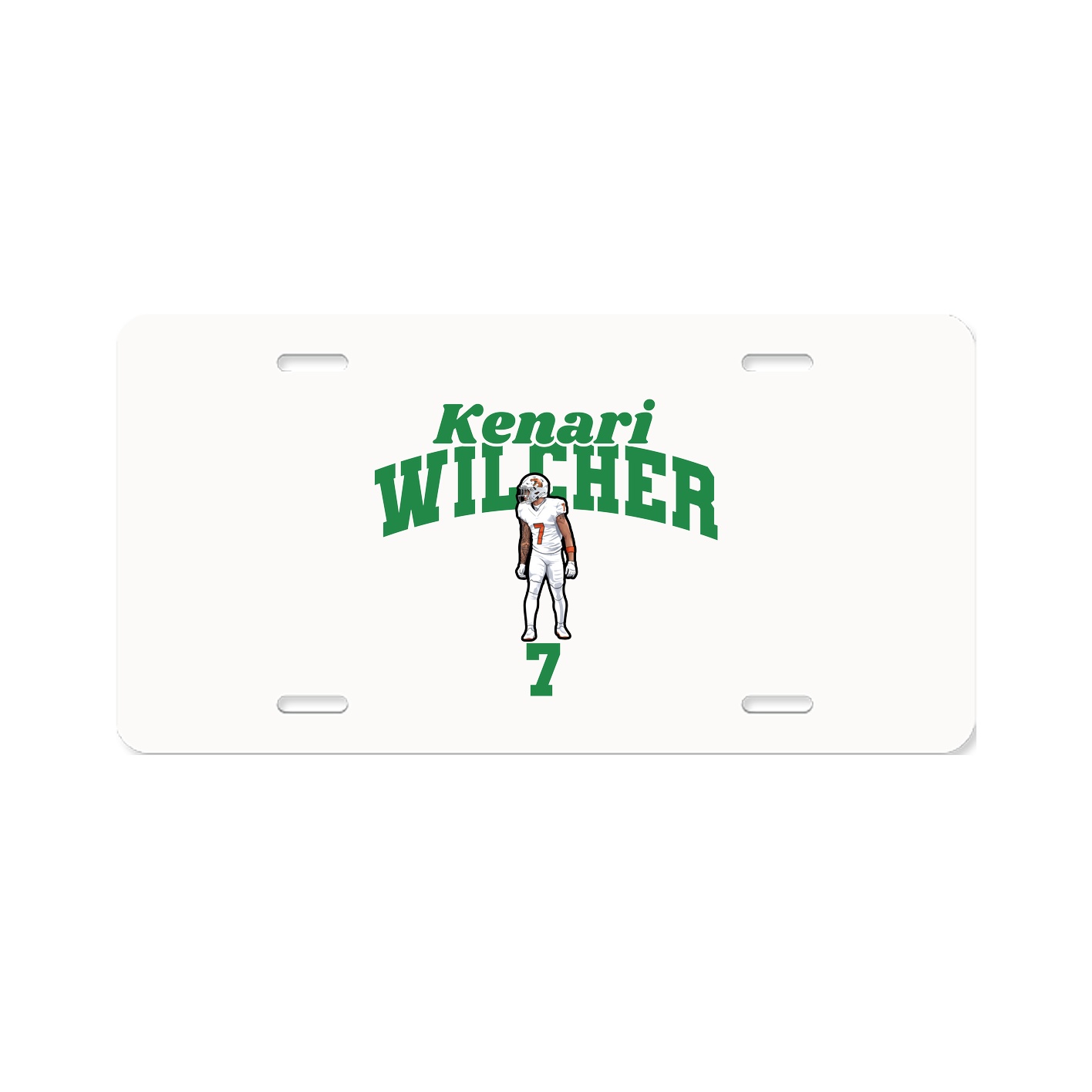 License Plate — Signature Arch in Classic