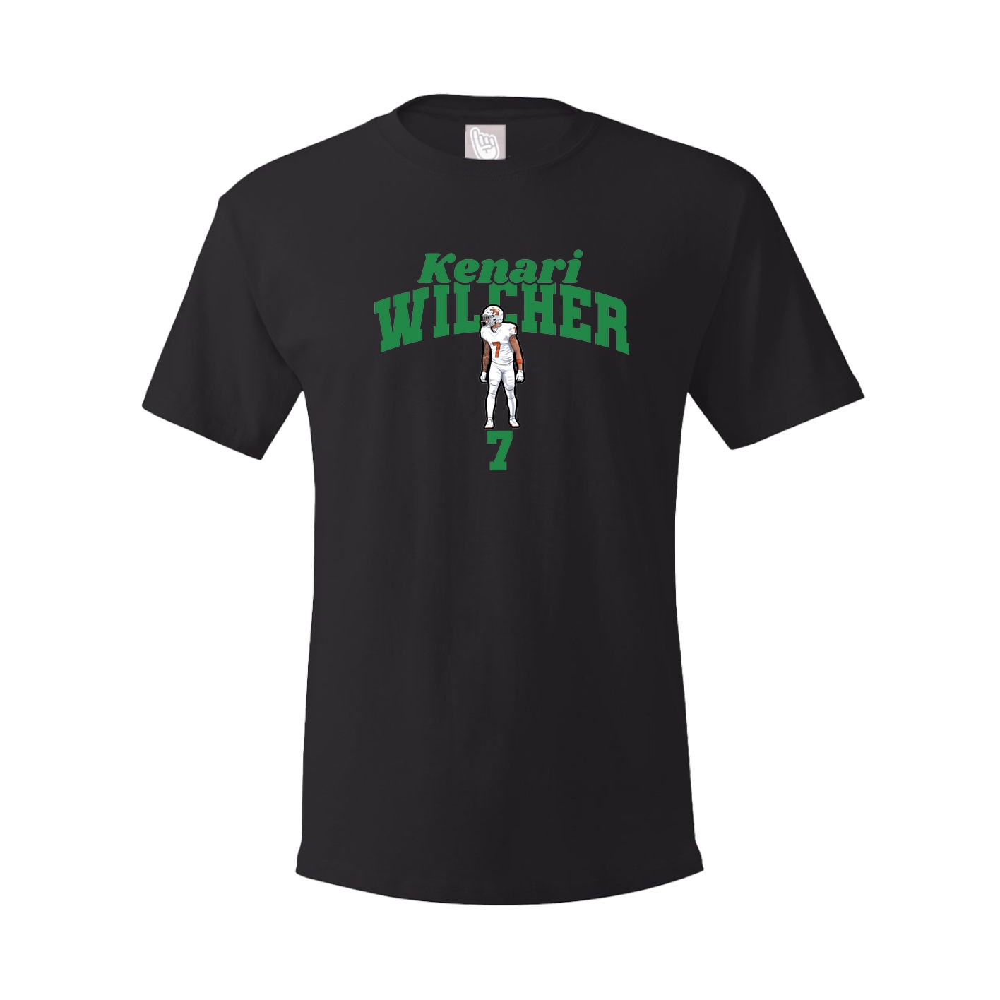 Youth Tee — Signature Arch in Black