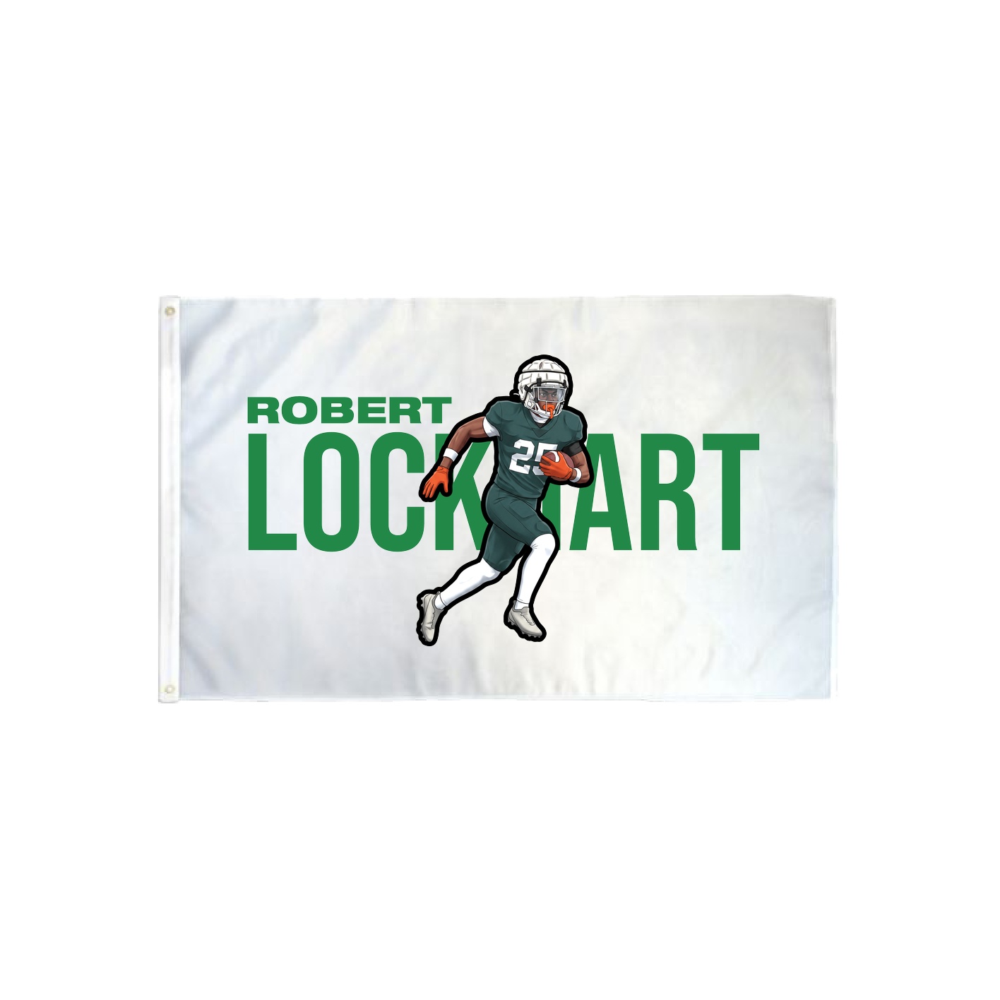 3x5 Flag — Player Name in Classic