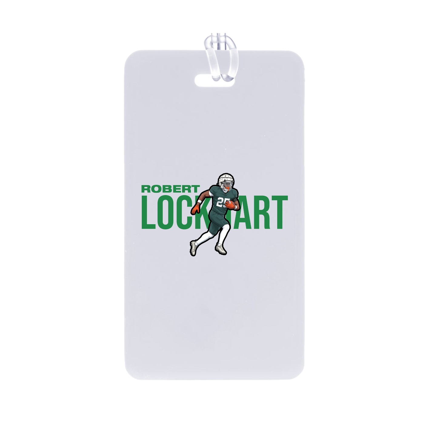 Bag Tag — Player Name in Classic