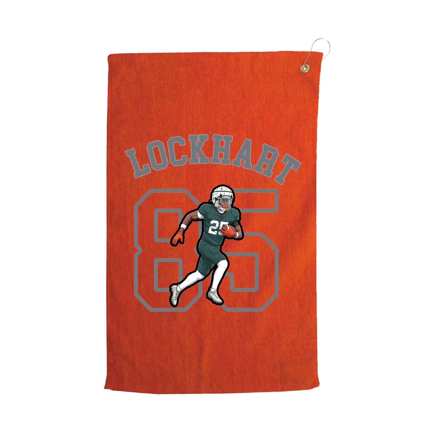Golf Towel — Shirsey Arch in Orange