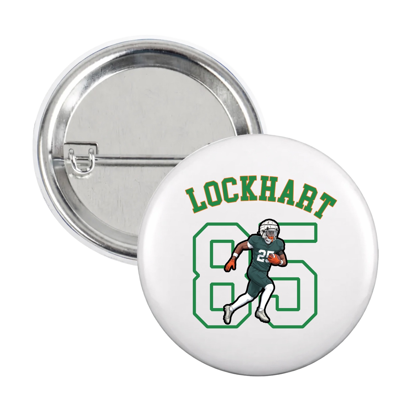 Game Day Button — Shirsey Arch in White