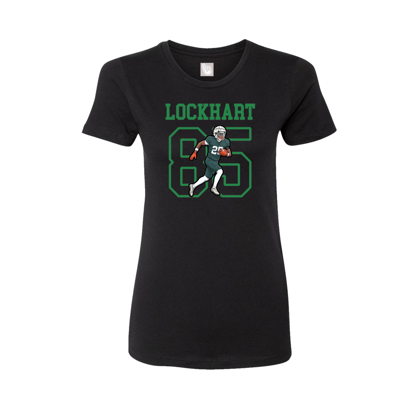 Fitted Women's Tee — Shirsey in Black