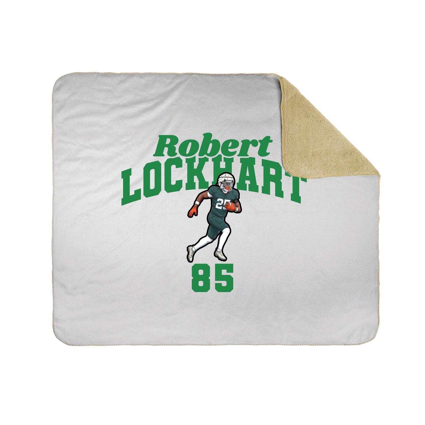 Throw Blanket — Signature Arch in White