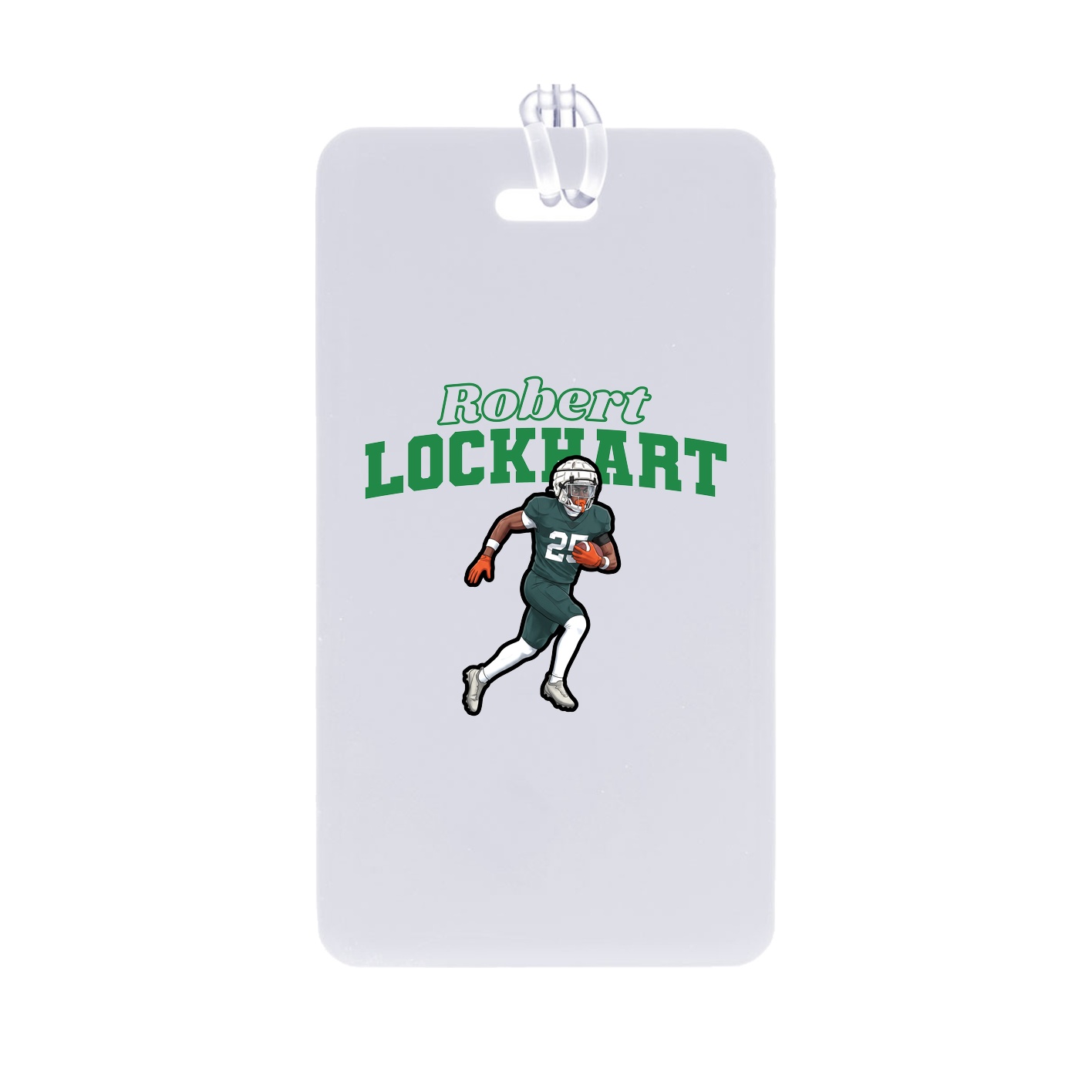 Bag Tag — Name Arch in Classic