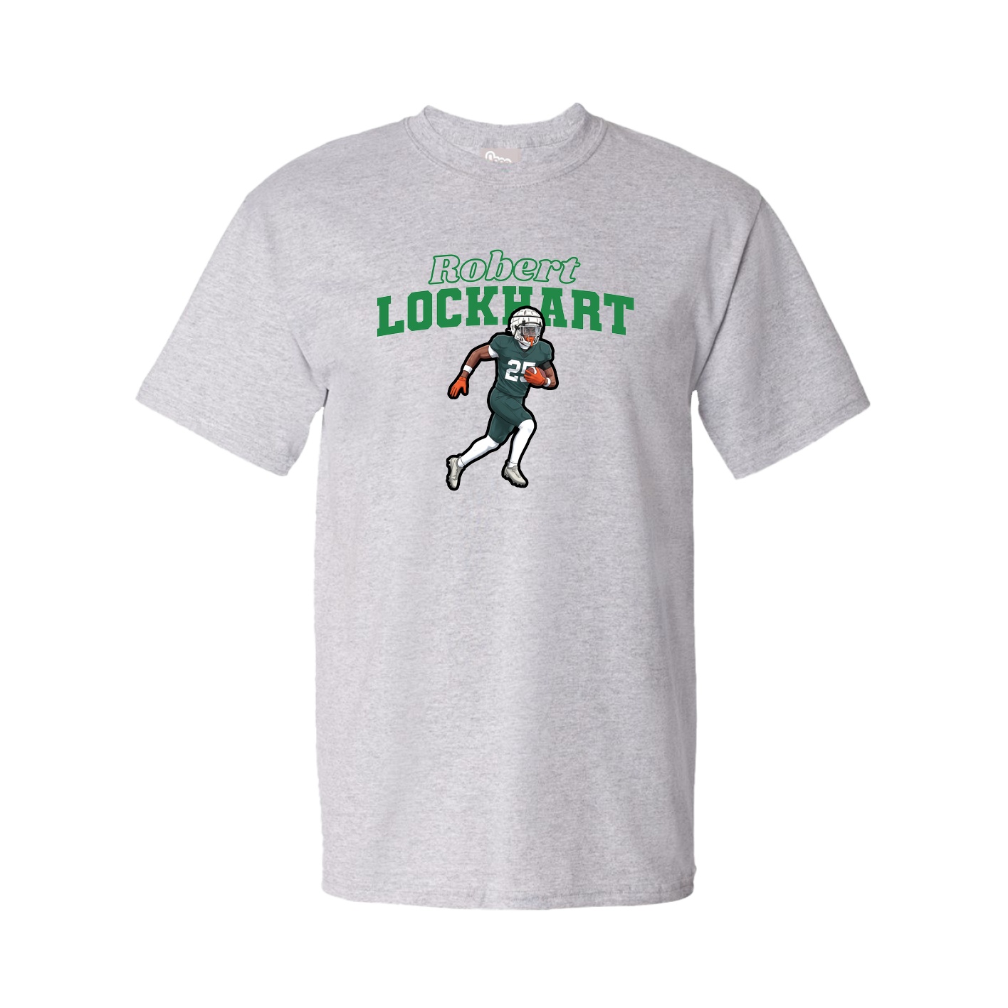 Tee — Name Arch in Grey