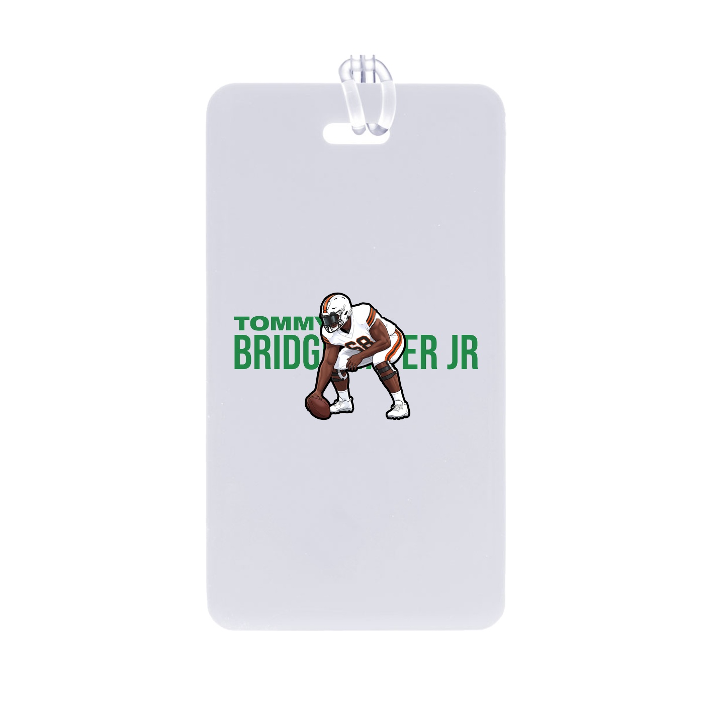 Bag Tag — Player Name in Classic