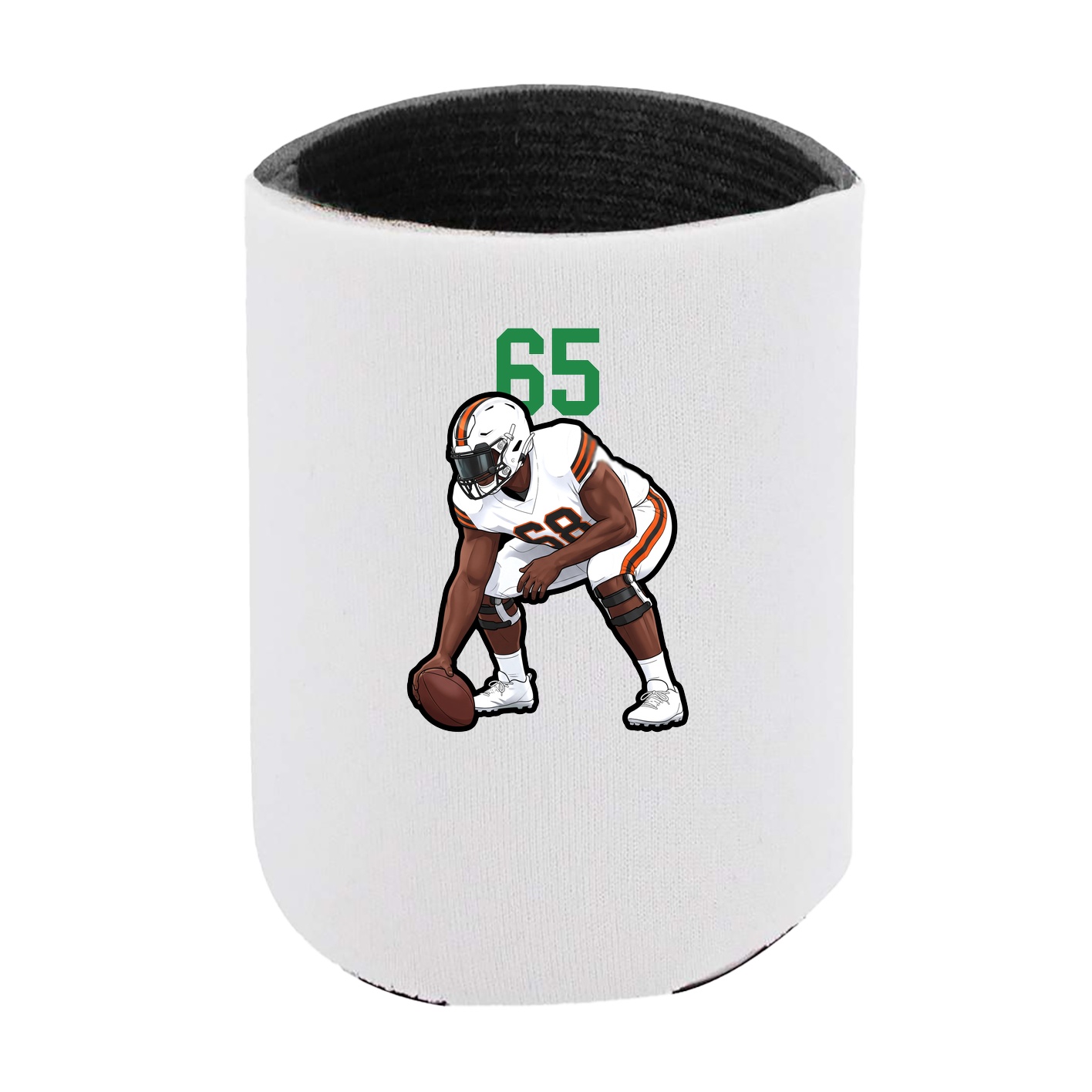 Can Holder — Number Top in White