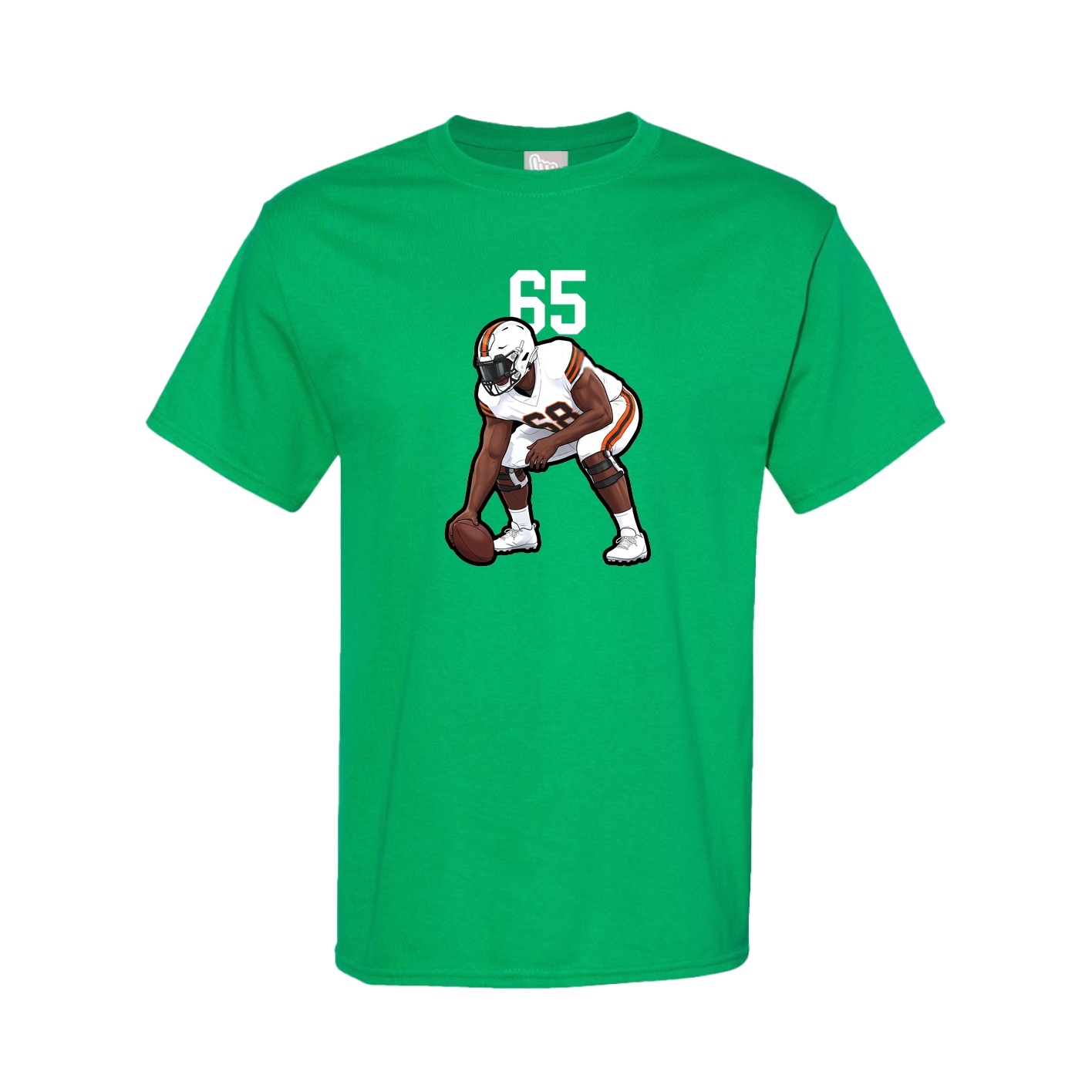 Tee — Number Top in Green