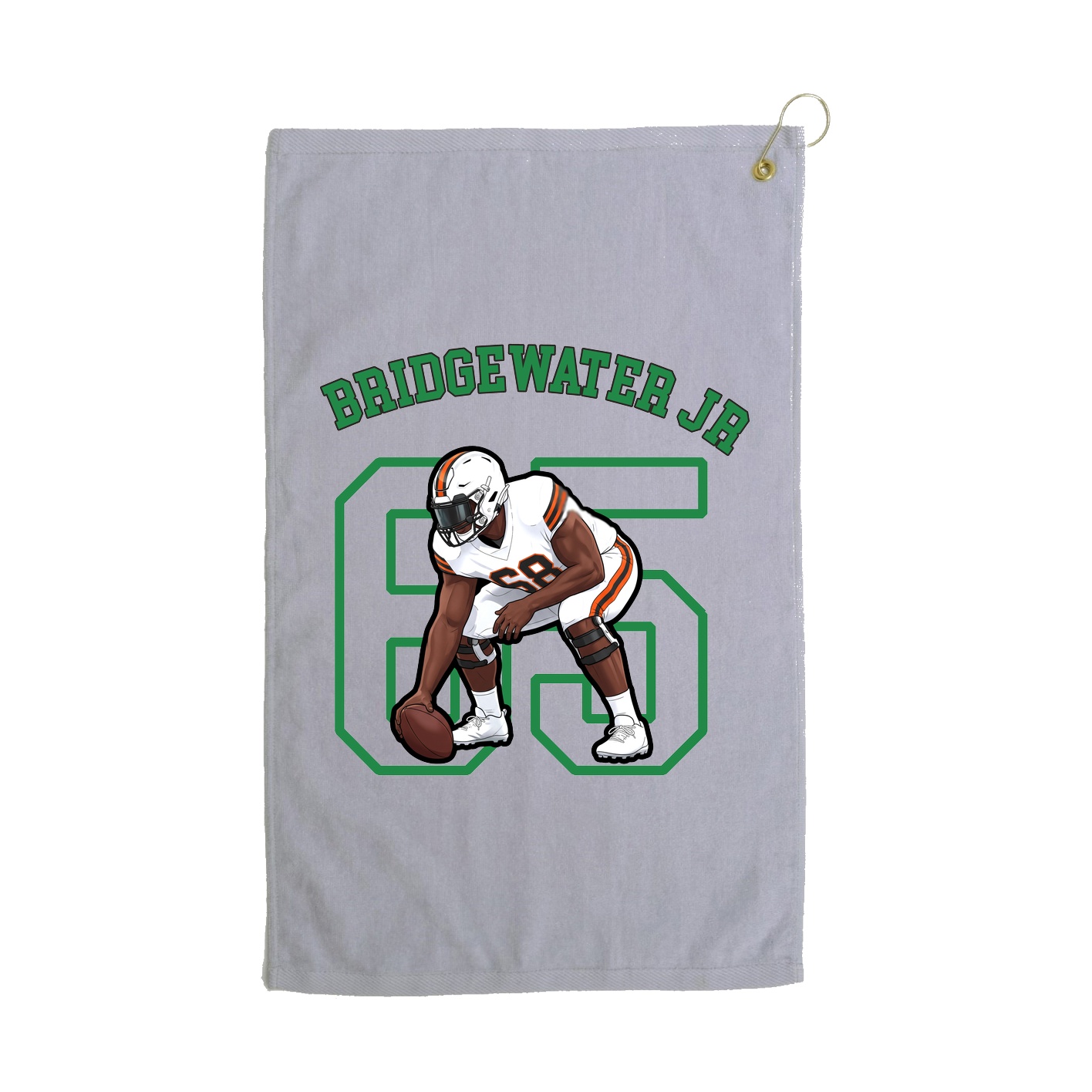Golf Towel — Shirsey Arch in Grey