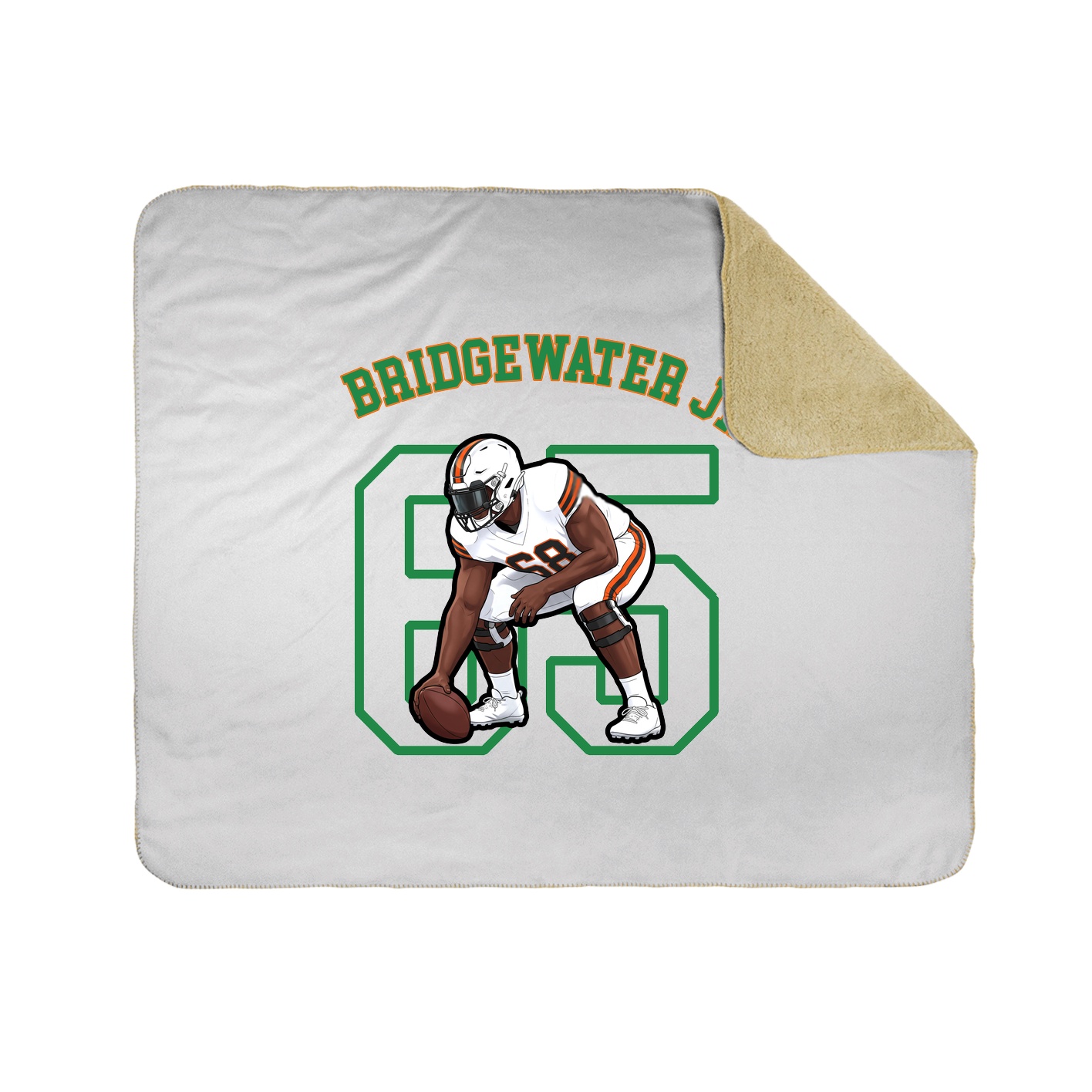 Throw Blanket — Shirsey Arch in White