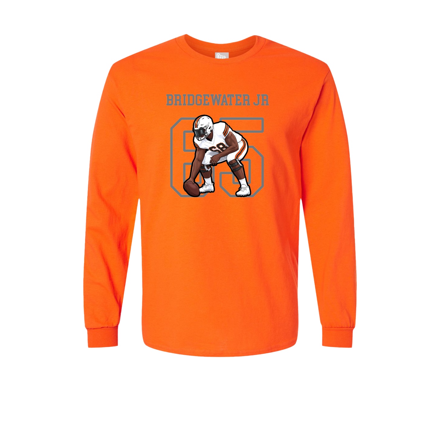 Long Sleeve Tee — Shirsey in Orange
