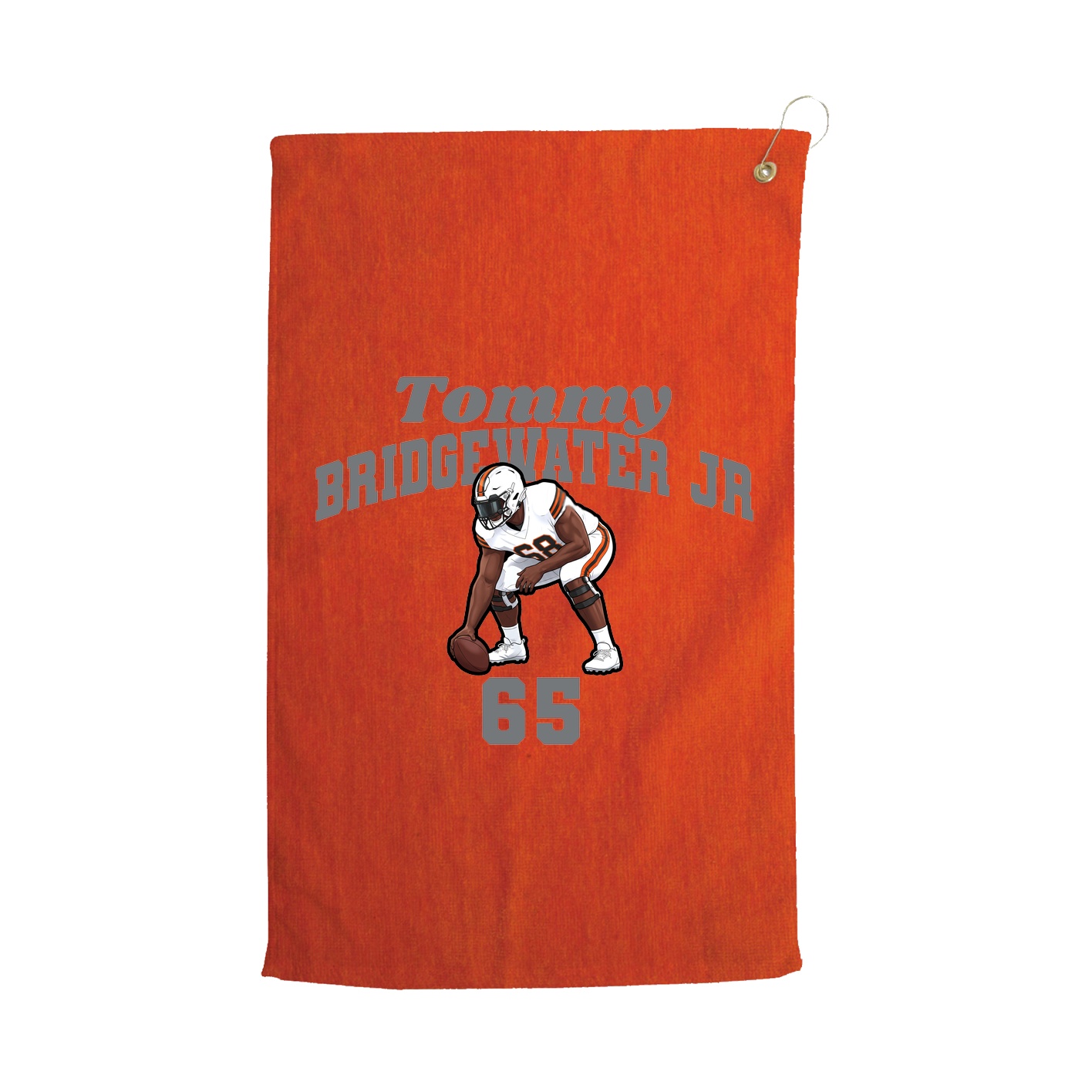 Golf Towel — Signature Arch in Orange