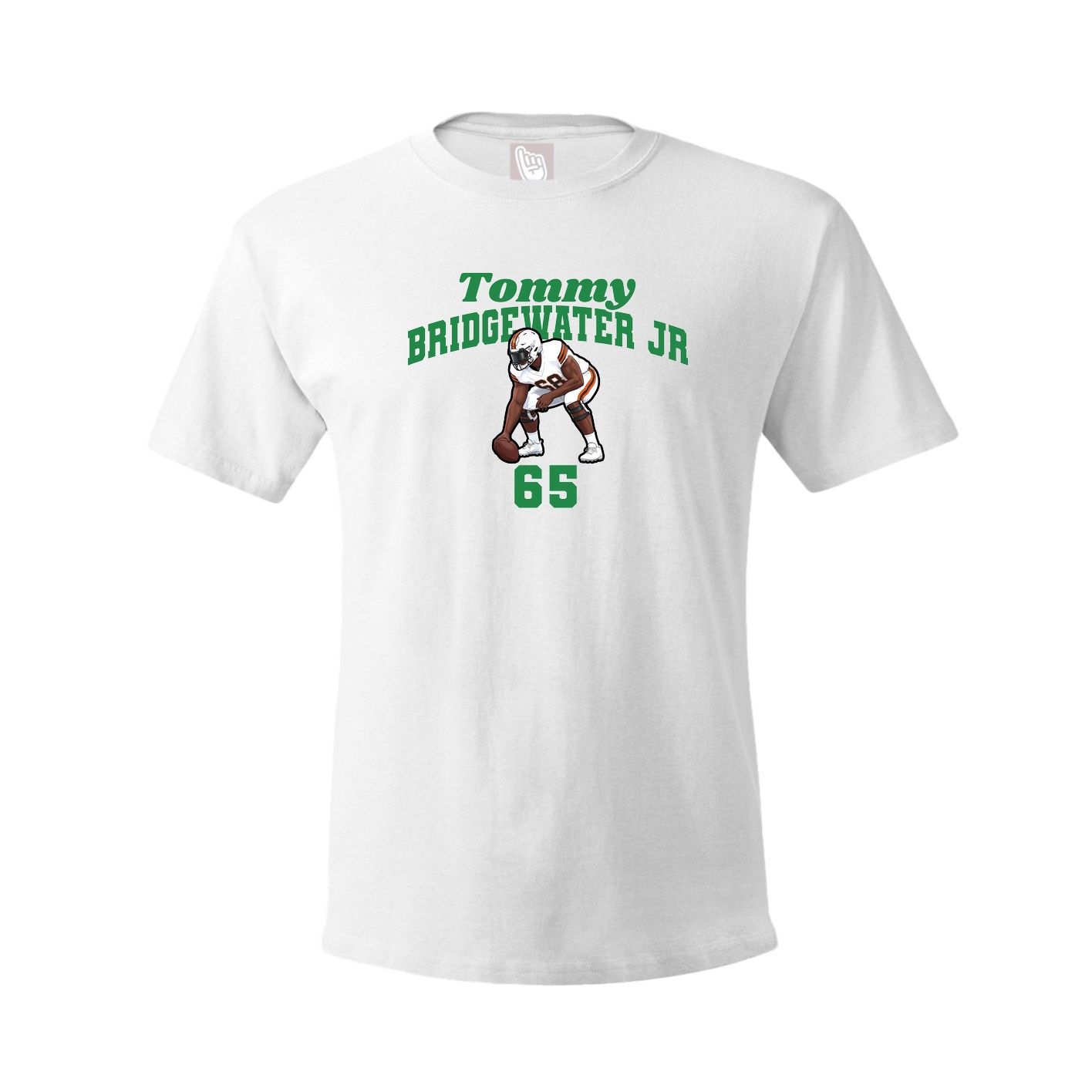 Youth Tee — Signature Arch in White