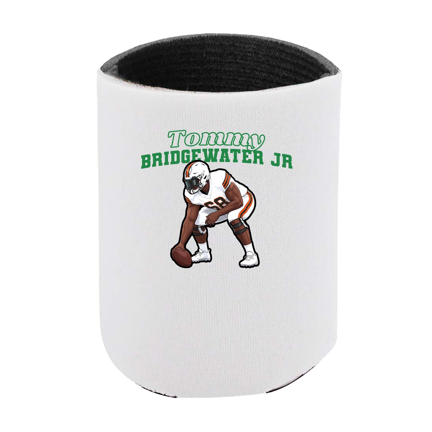 Can Holder — Name Arch in White