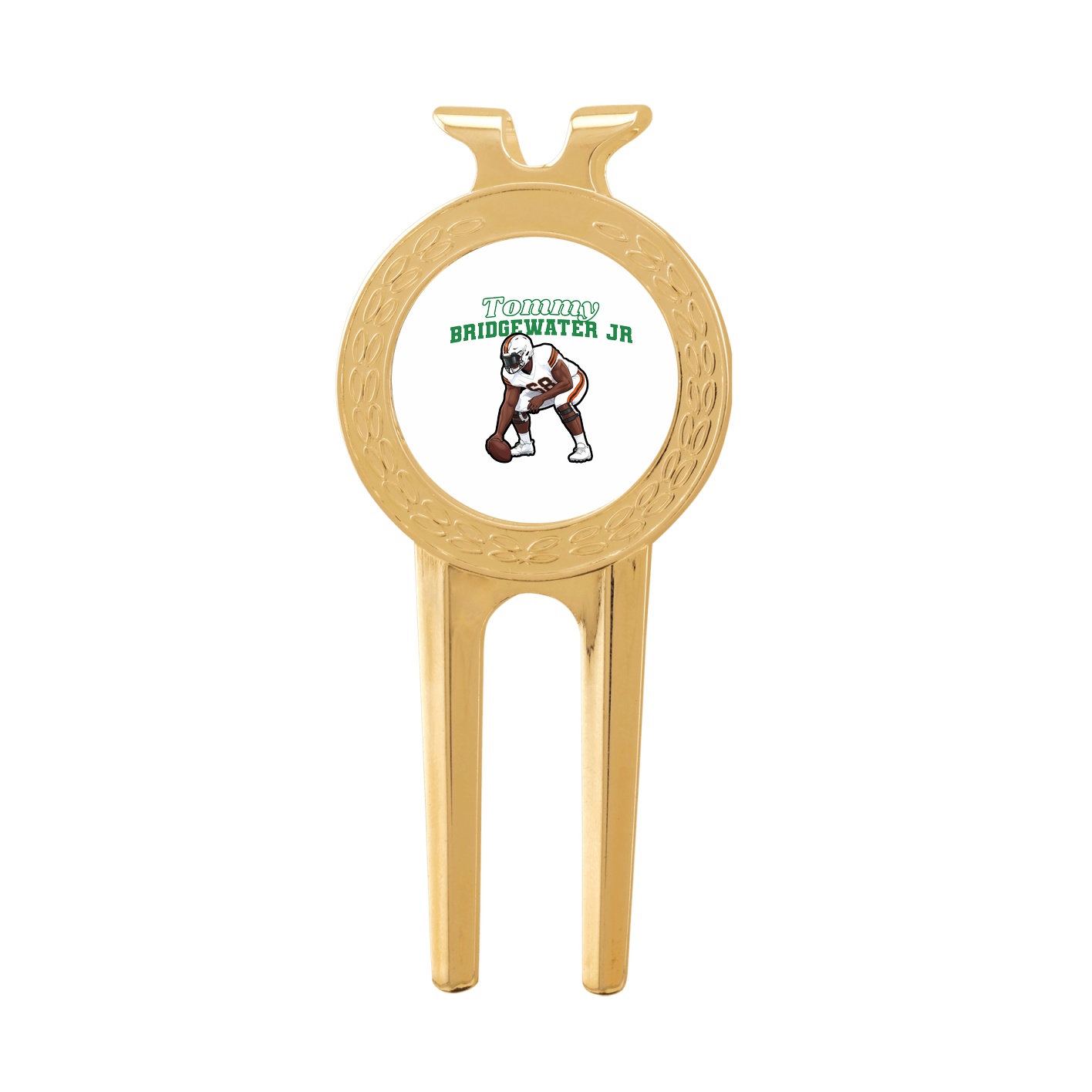 Divot Tool with Ball Marker — Name Arch in Classic