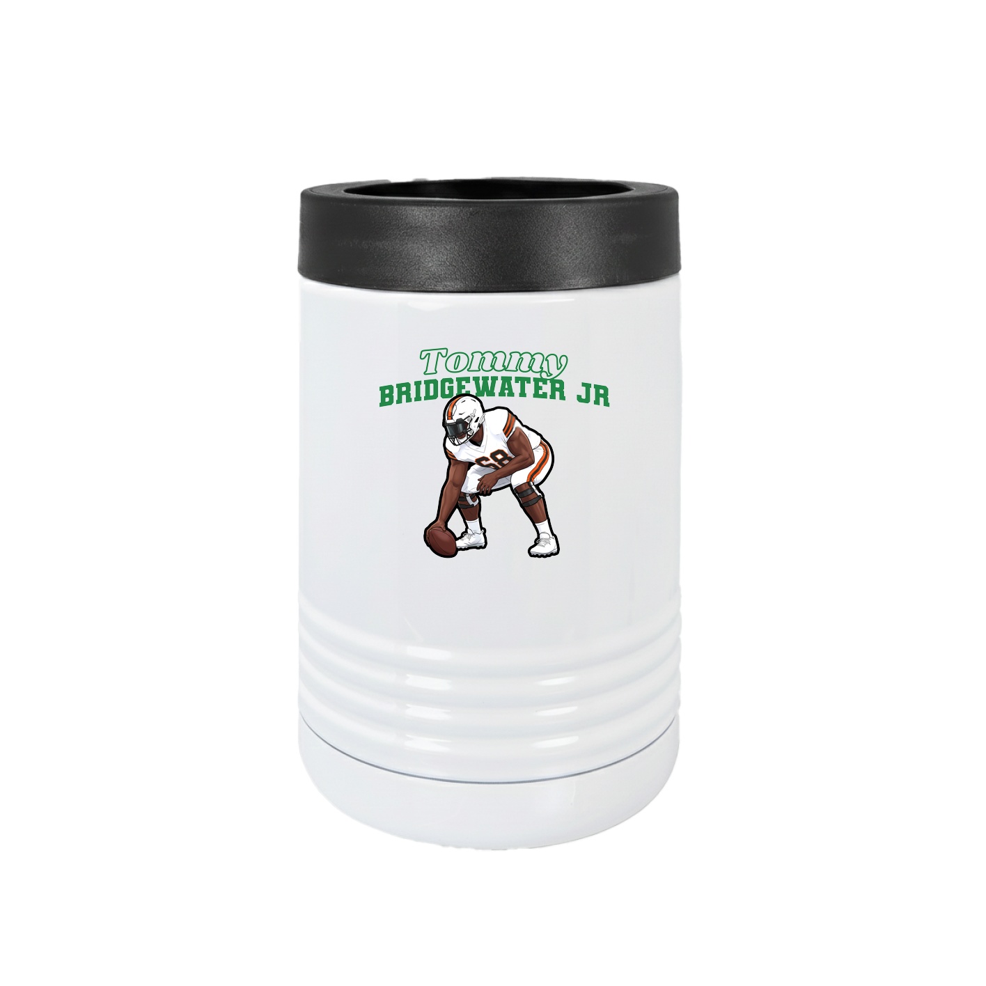 Beverage Holder — Name Arch in White