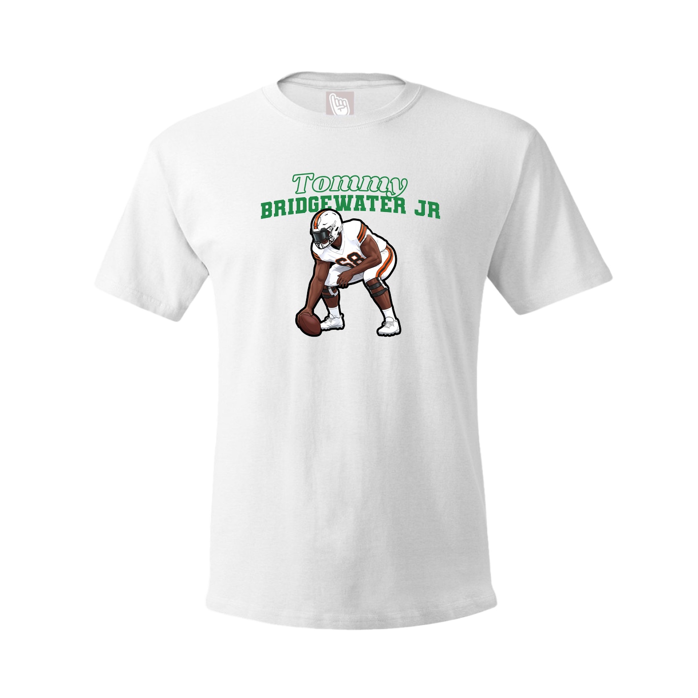 Tee — Name Arch in White