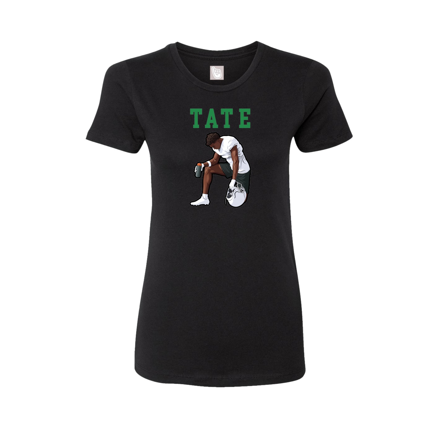 Fitted Women's Tee — Shirsey in Black