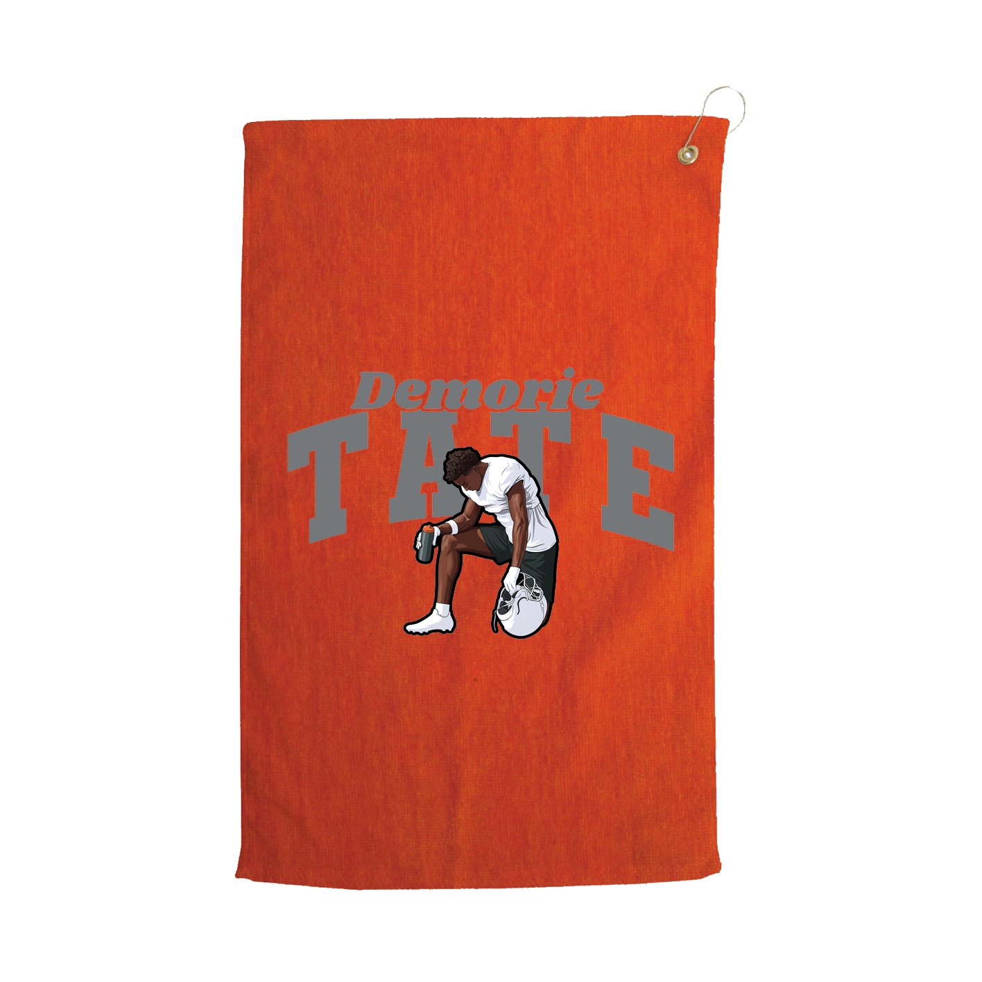 Golf Towel — Signature Arch in Orange