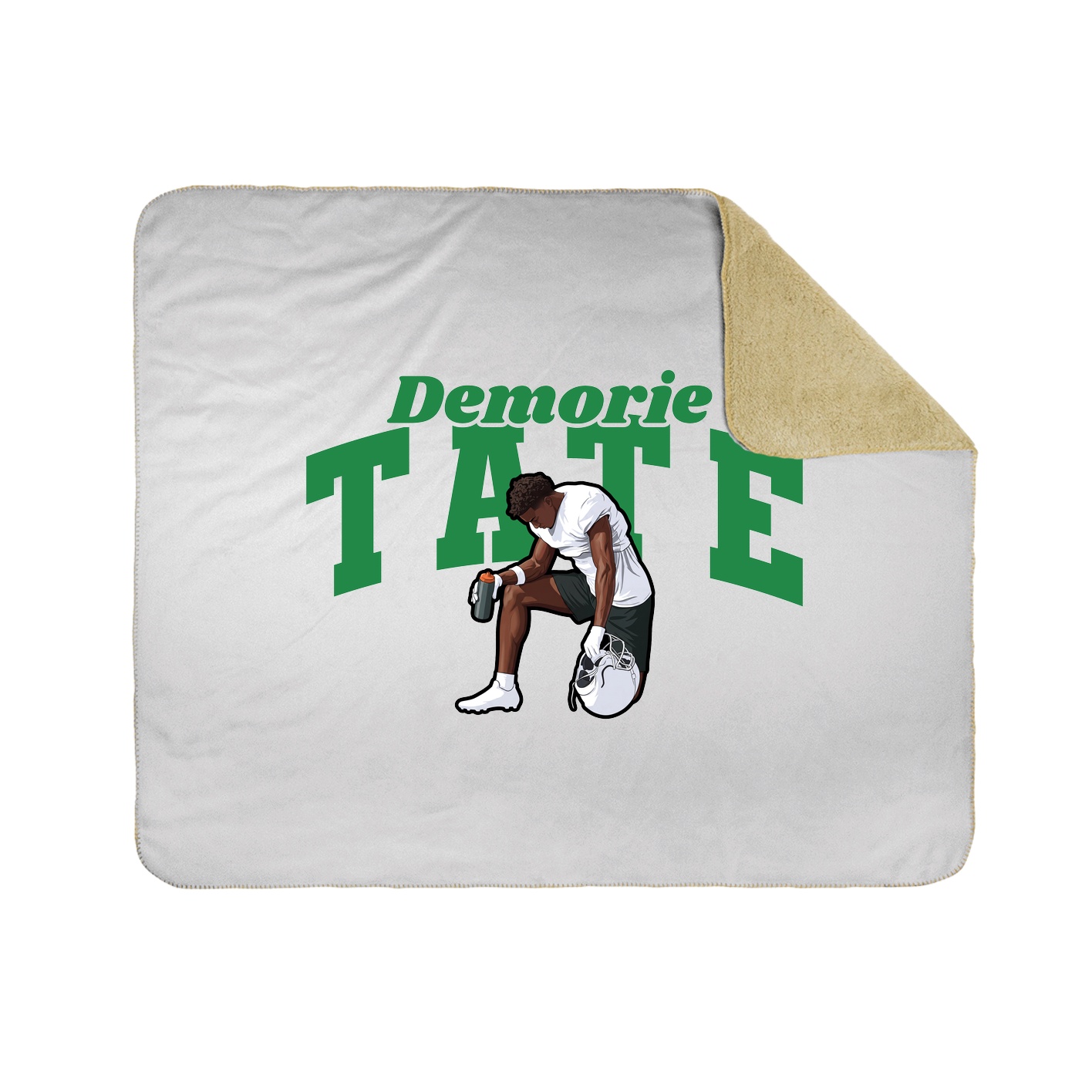 Throw Blanket — Signature Arch in White