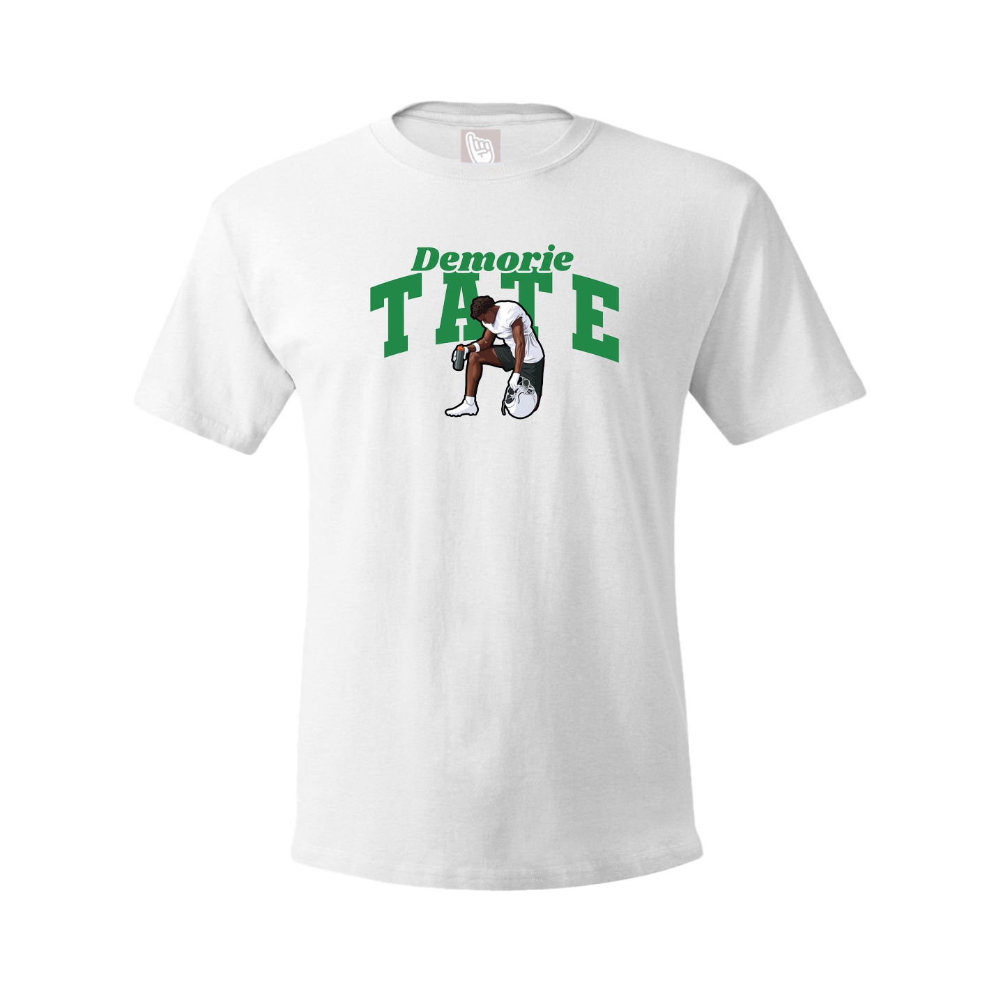 Youth Tee — Signature Arch in White