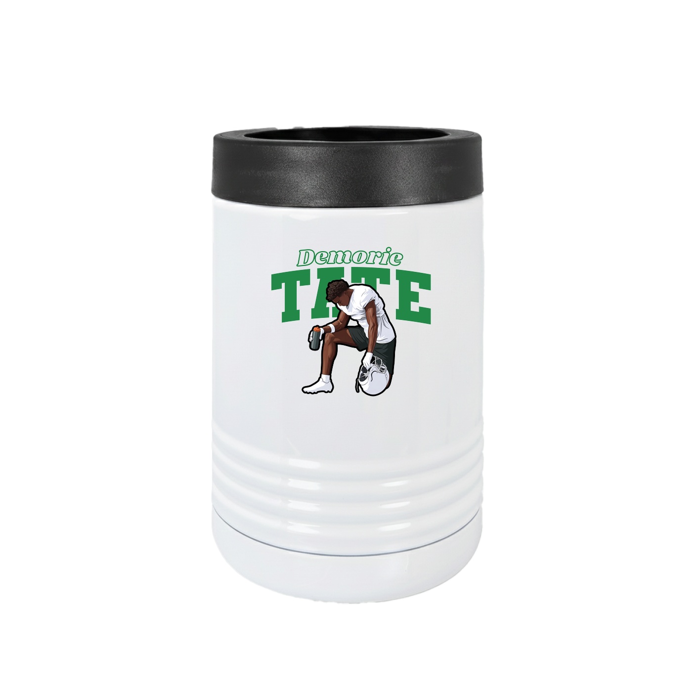 Beverage Holder — Name Arch in White