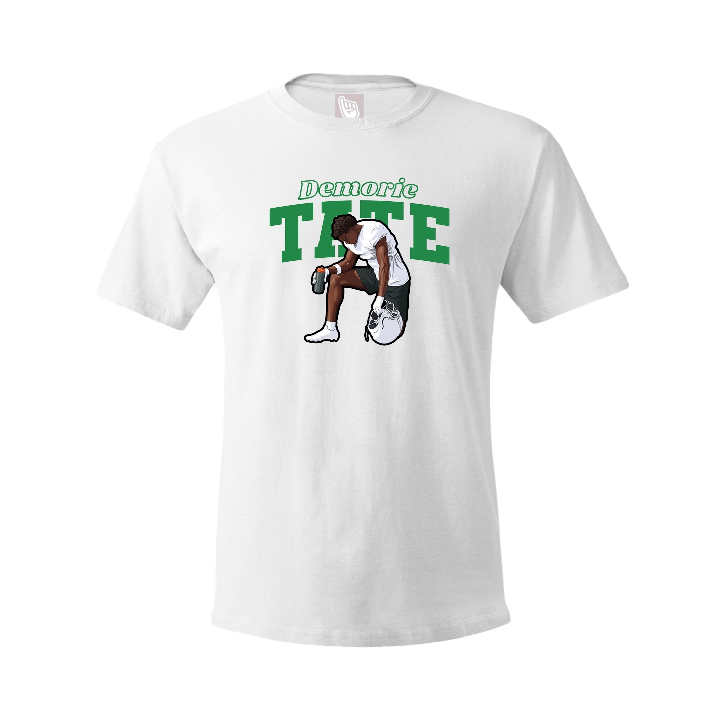 Tee — Name Arch in White