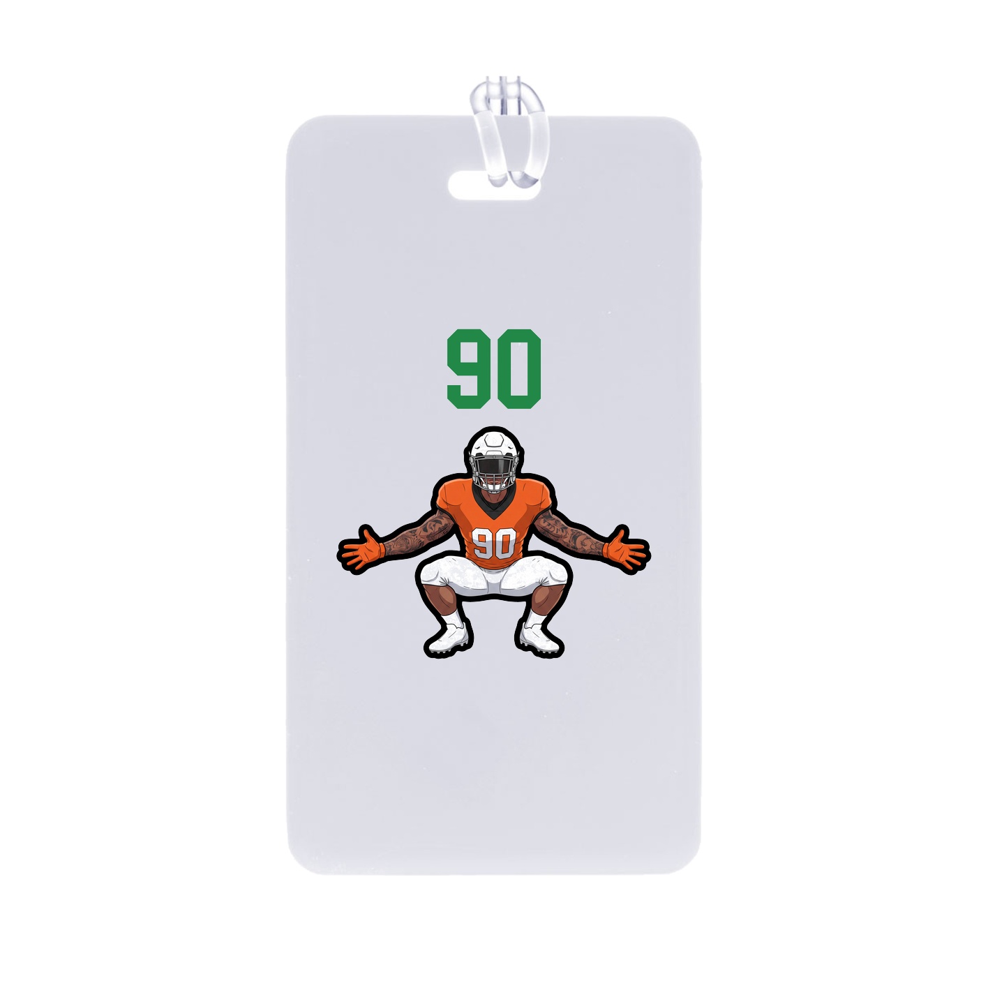 Bag Tag — Number Top in Classic