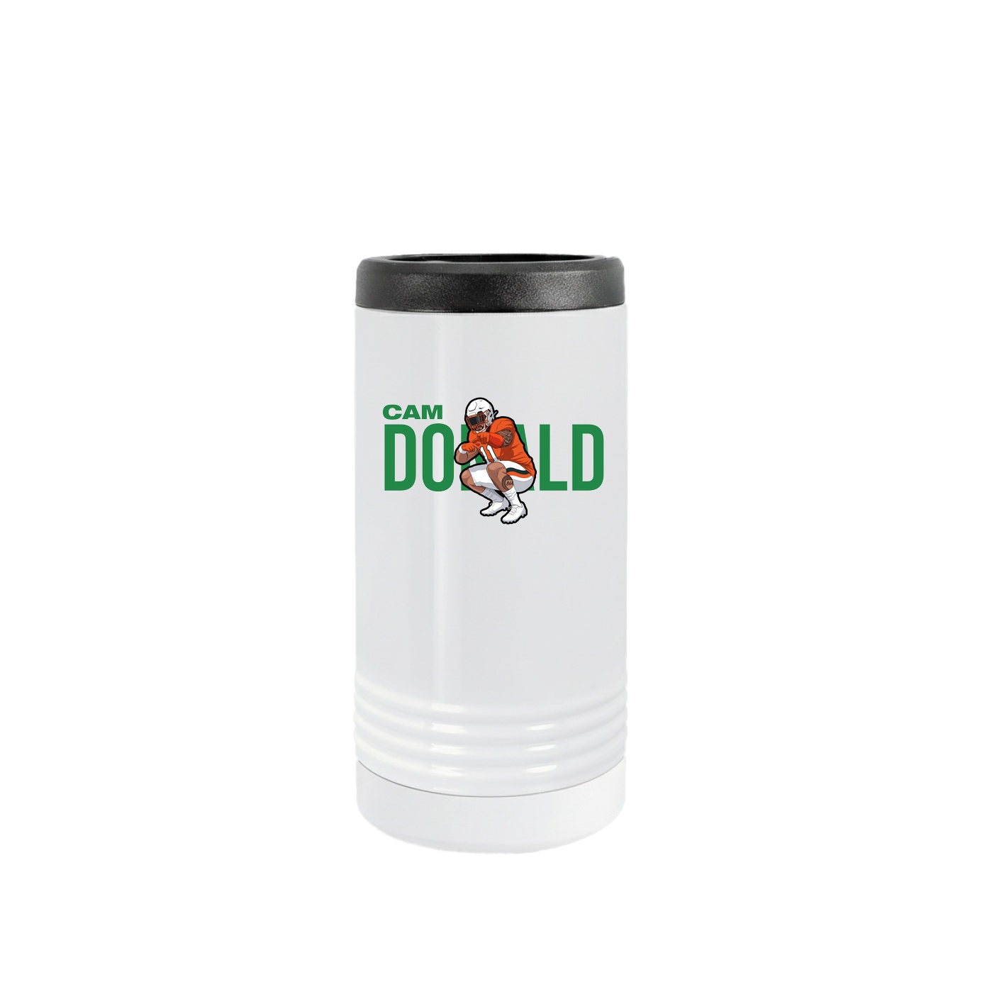 Slim Beverage Holder — Player Name in White