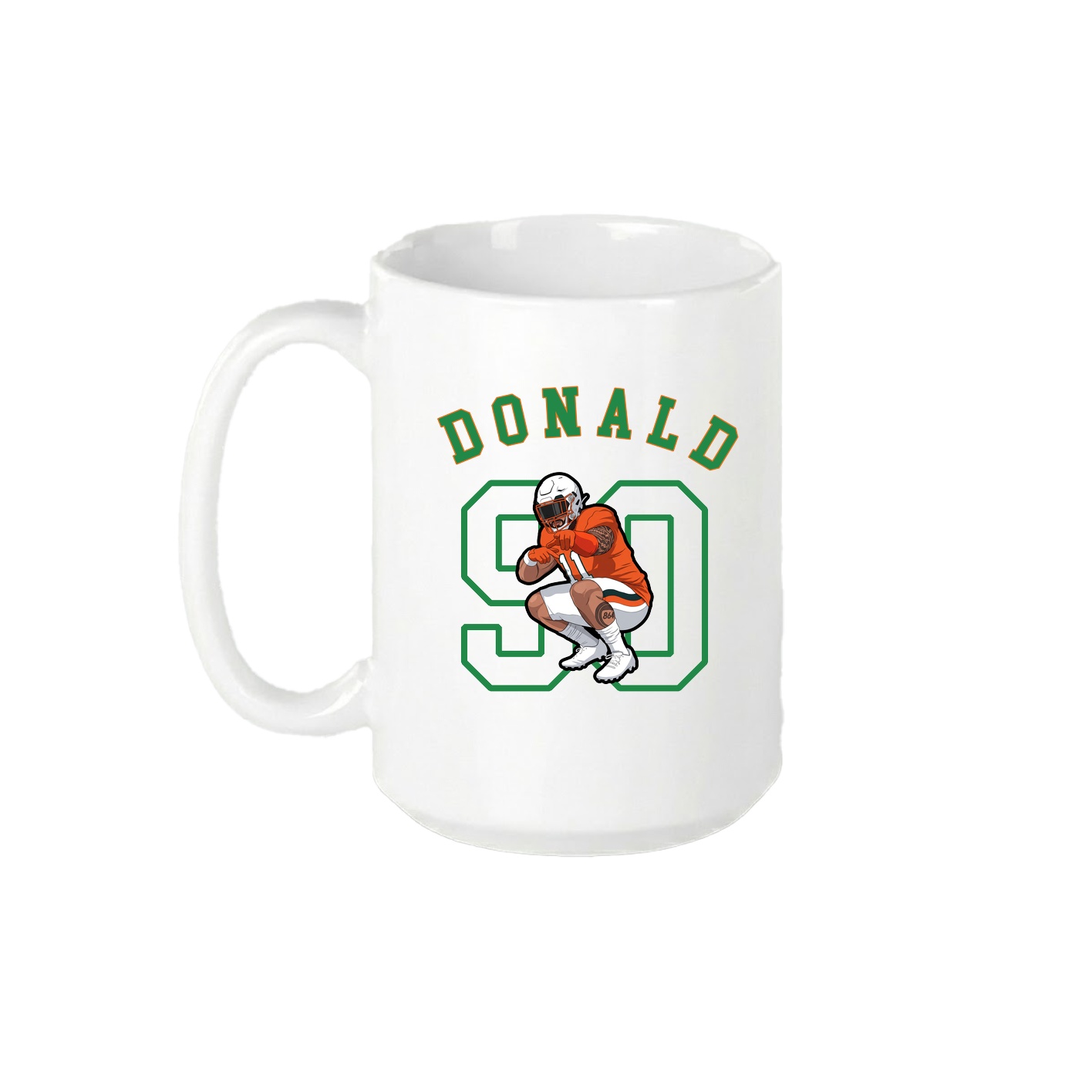 15oz Coffee Mug — Shirsey Arch in White