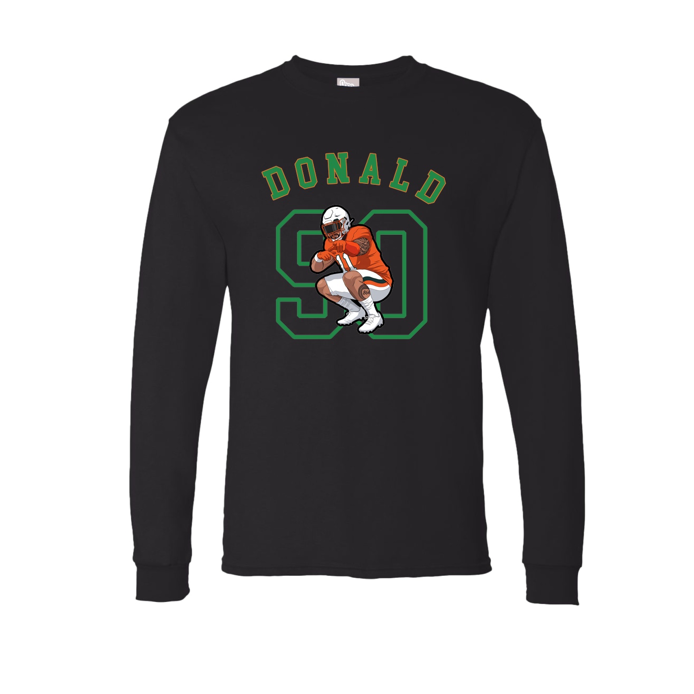 Long Sleeve Tee — Shirsey Arch in Black