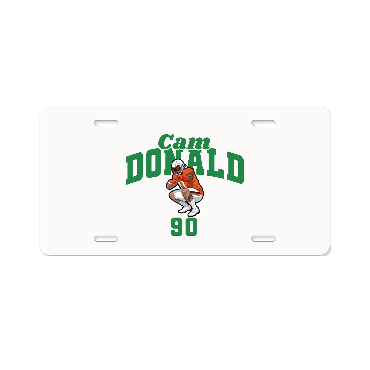 License Plate — Signature Arch in Classic