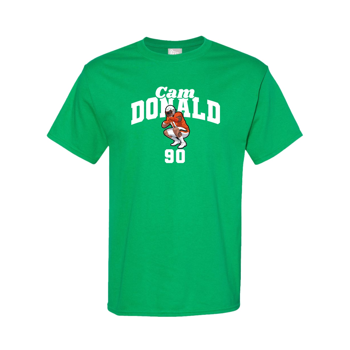 Youth Tee — Signature Arch in Green