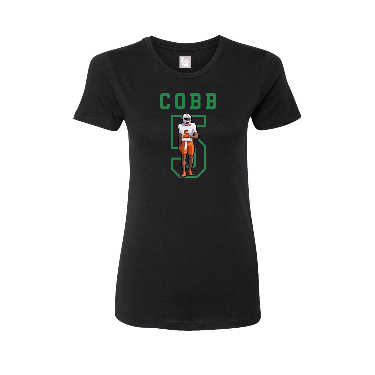 Fitted Women's Tee — Shirsey in Black