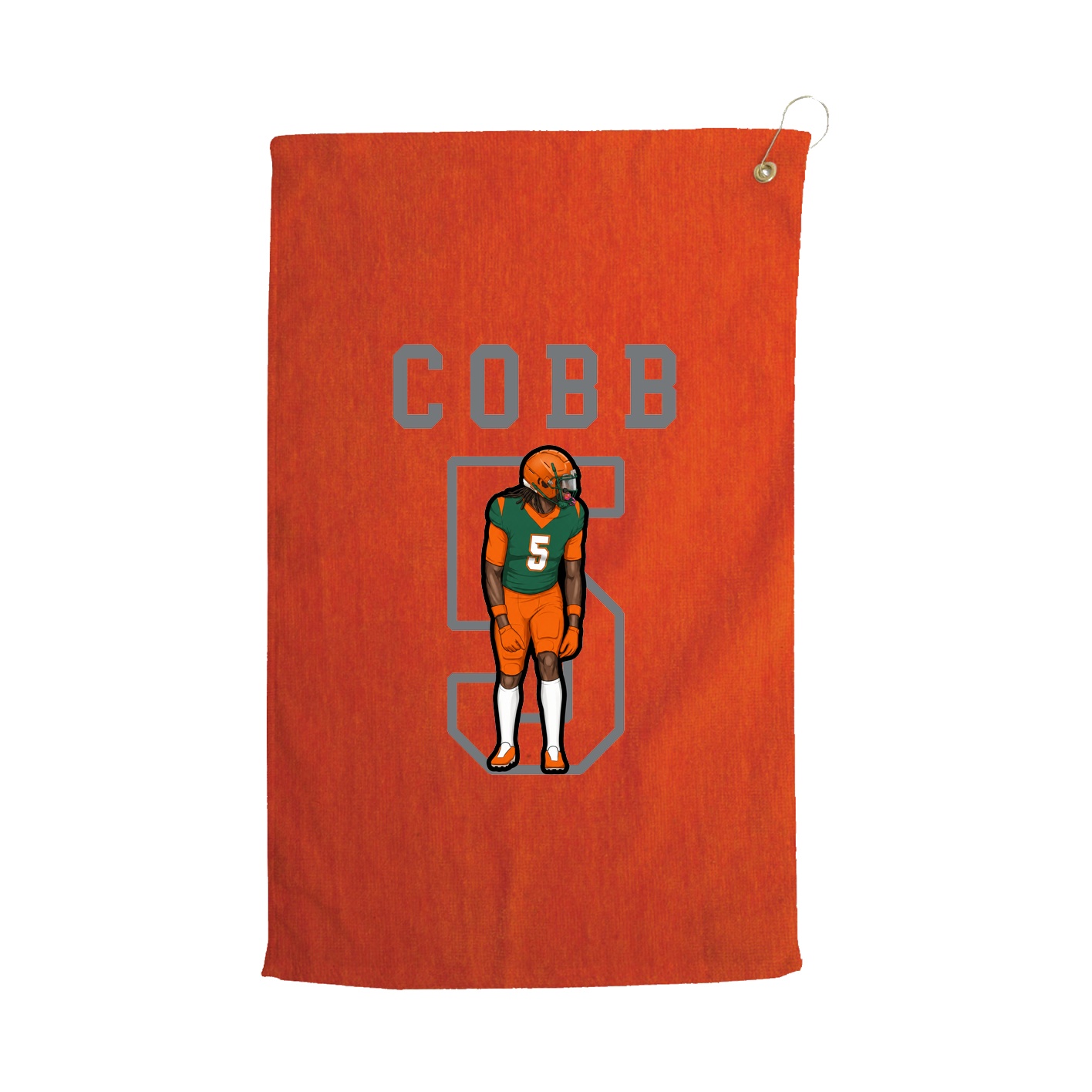 Golf Towel — Shirsey in Orange