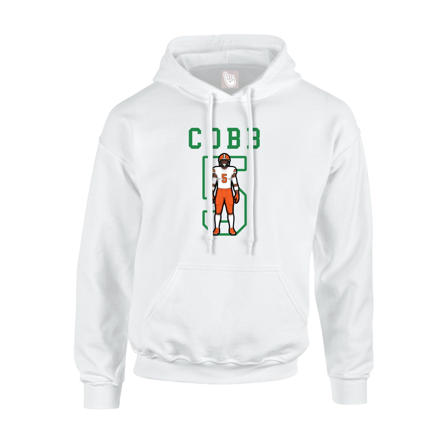 Hoodie — Shirsey in White