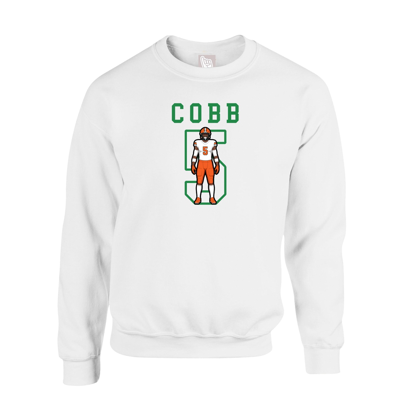 Fleece Crew — Shirsey in White
